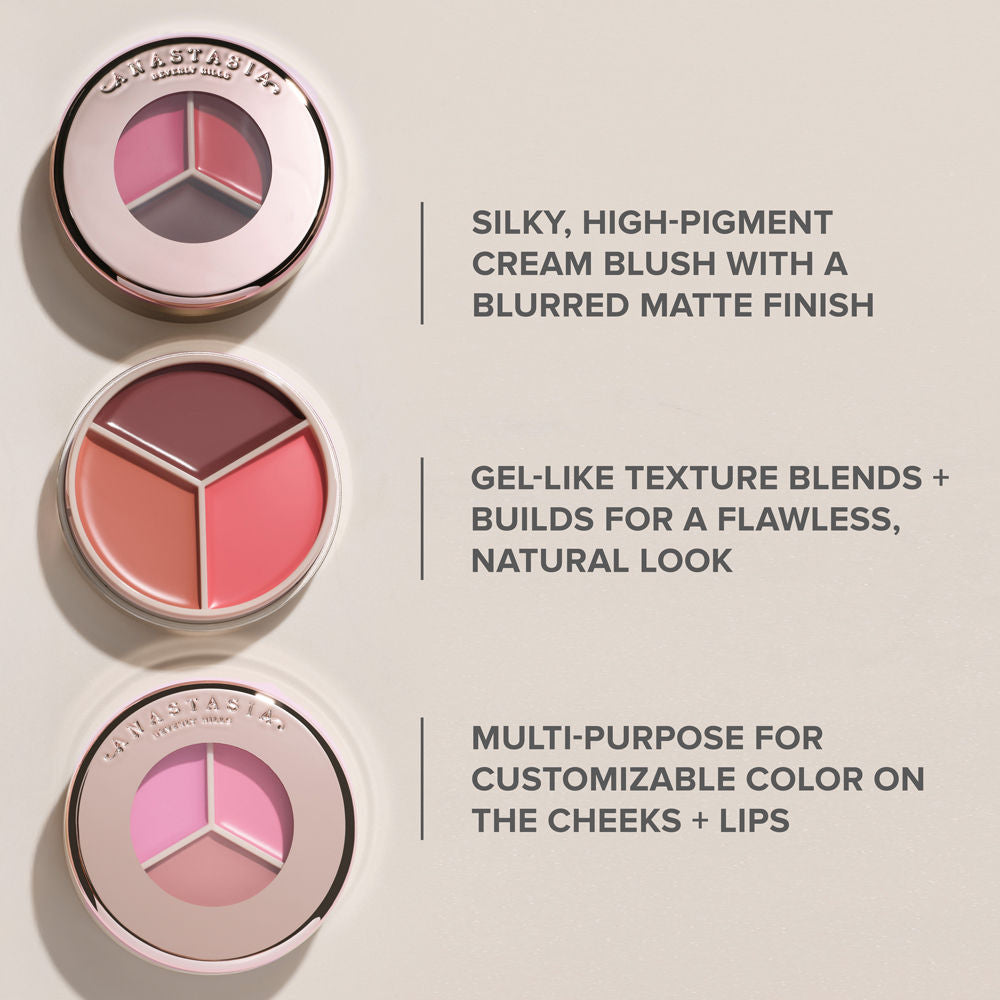 Anastasia Beverly Hills Magic Touch Blush Trio - Pink, 9g
