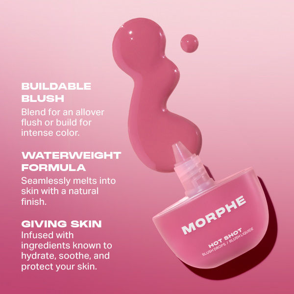 MORPHE Hot Shot Blush Drops - Natural Heat, 15ml