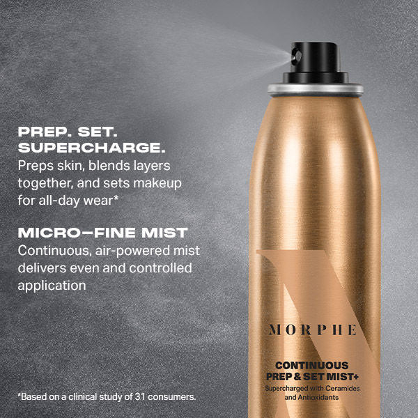 MORPHE Continuous Prep & Set Mist+, 79.4g
