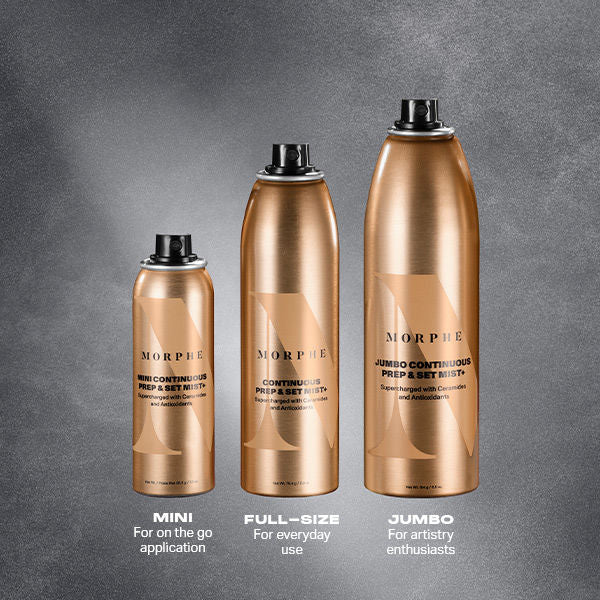MORPHE Mini Continuous Prep & Set Mist+, 36.8g