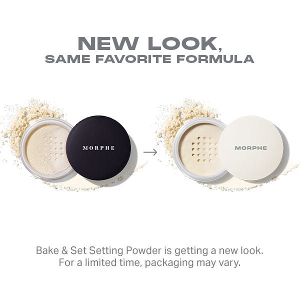 MORPHE Mini Bake & Set Setting Powder - Mini Translucent, 2.6g