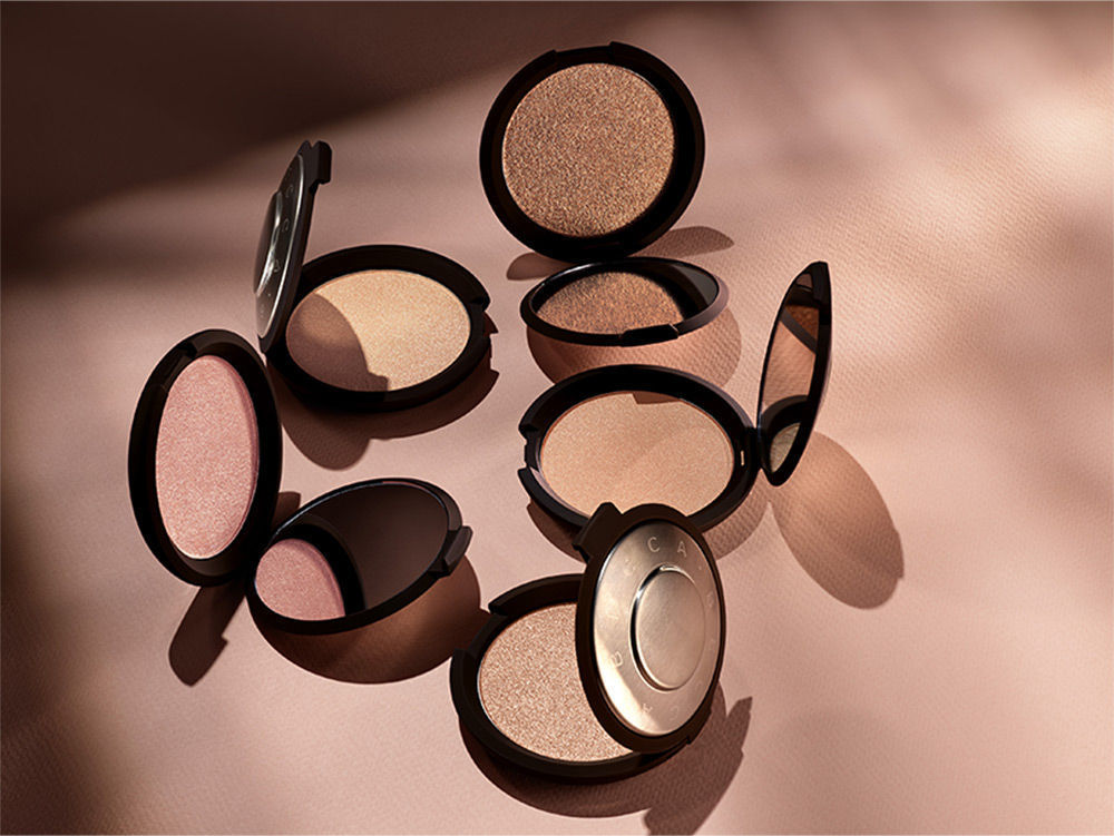 Smashbox X Becca Shimmering Skin Perfector Pressed Highlighter - Champagne Pop, 7gm