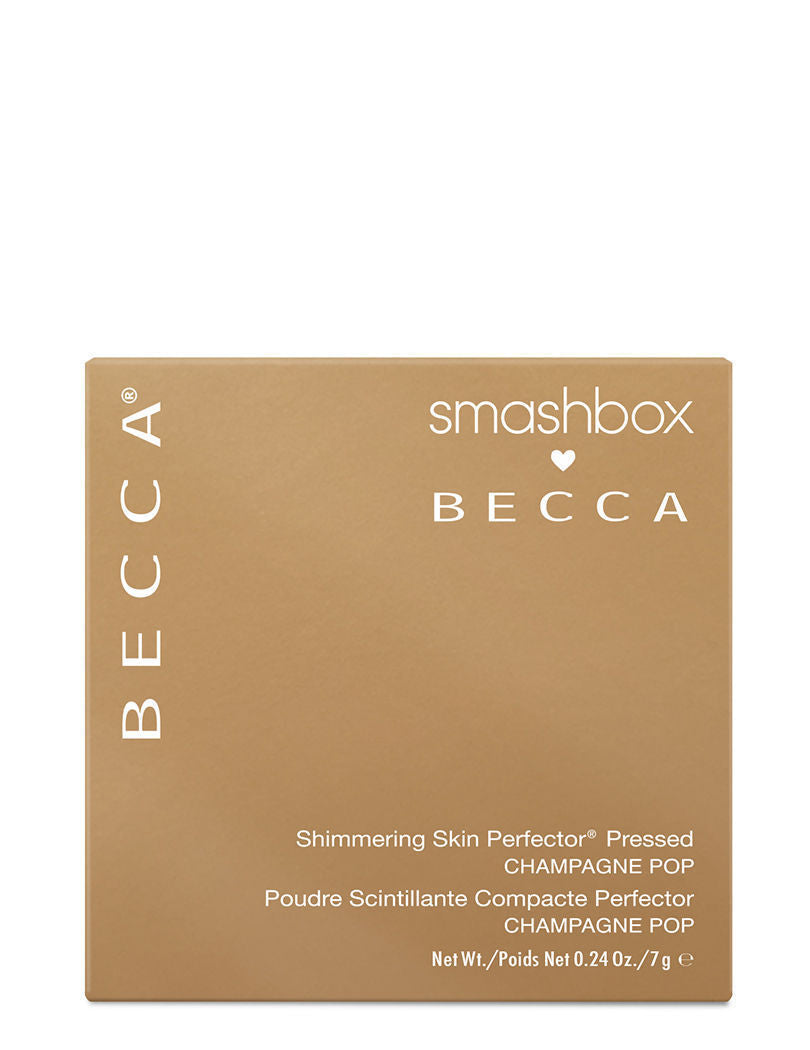 Smashbox X Becca Shimmering Skin Perfector Pressed Highlighter - Champagne Pop, 7gm
