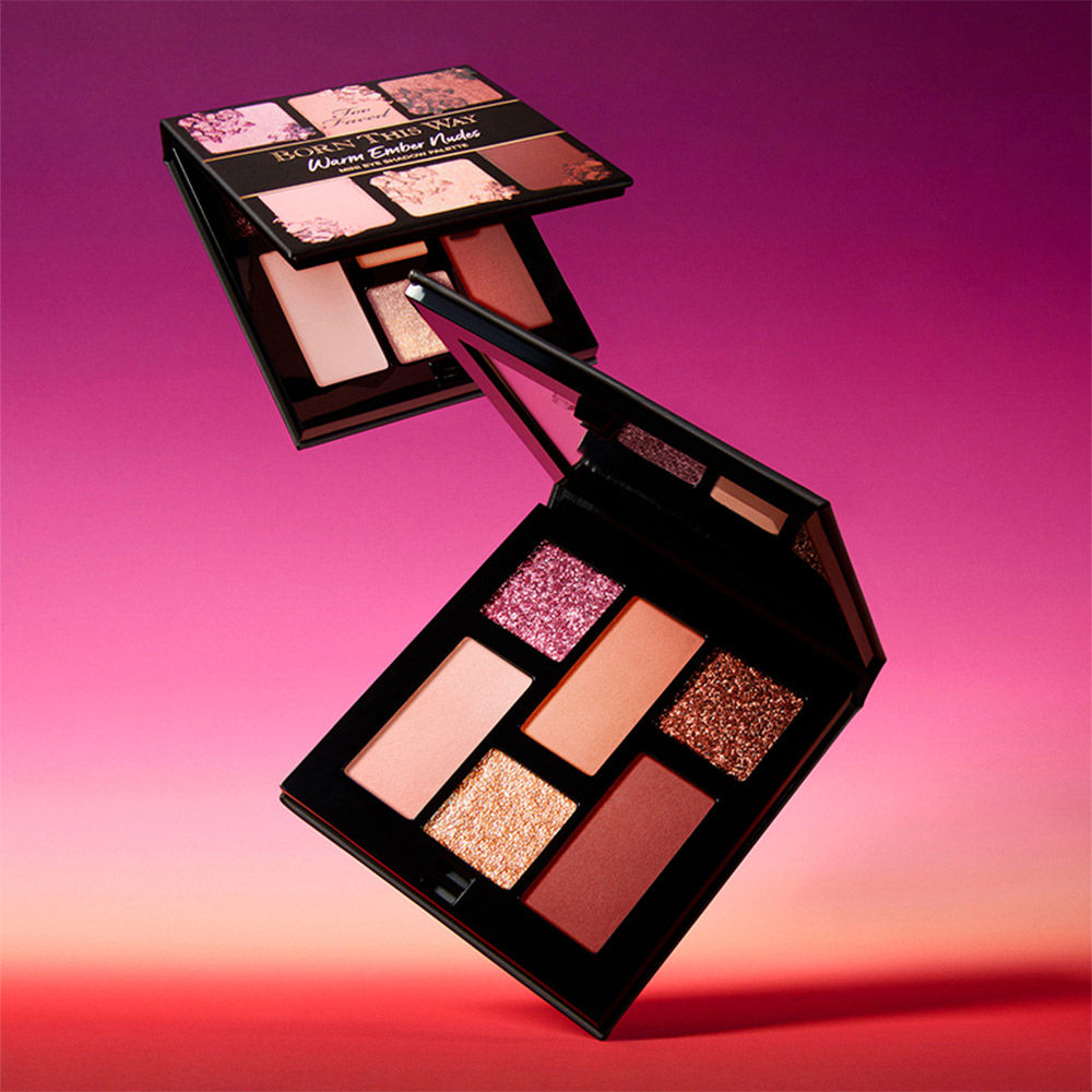 Too Faced Born This Way Nude Mini Eye Shadow Palette - Warm Ember Nudes, 5.7 g