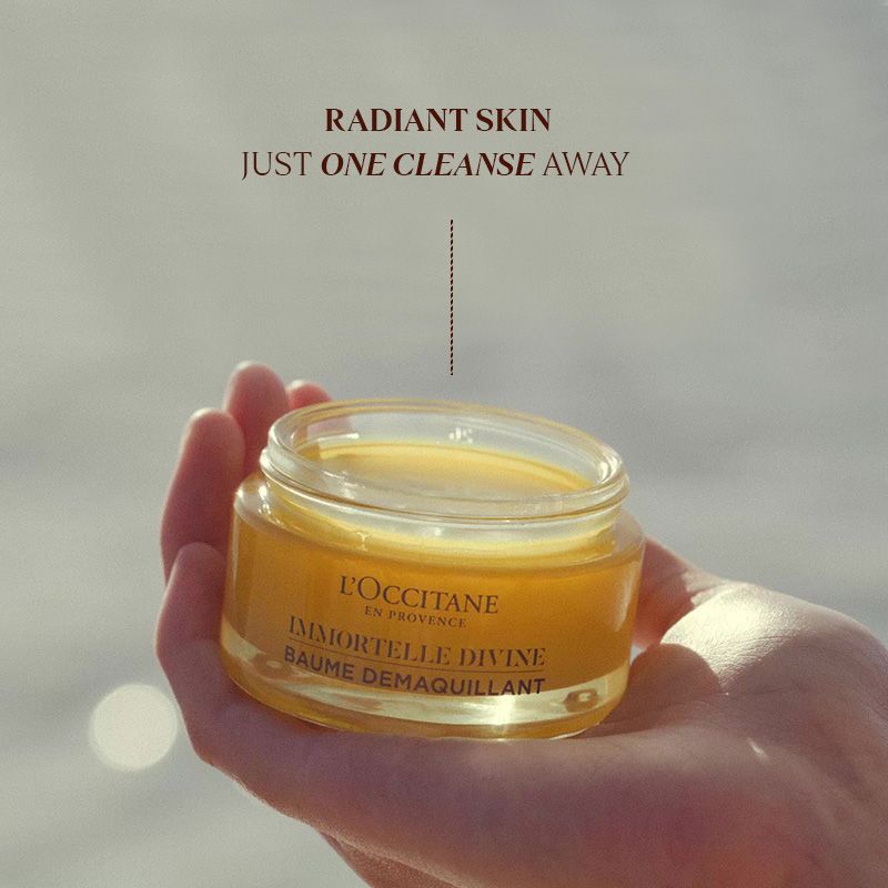 L'Occitane Immortelle Divine Cleansing Balm - Makeup Remover, 60 g