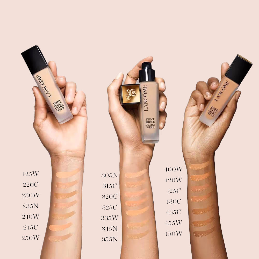 Lancome Teint Idole Ultra Wear Foundation - Shade 435C - Longwear Full Coverage Matte, 30ml