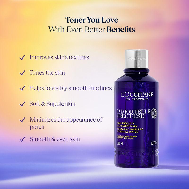 L'Occitane Immortelle Precious Essential Water - New Formula, 200ml