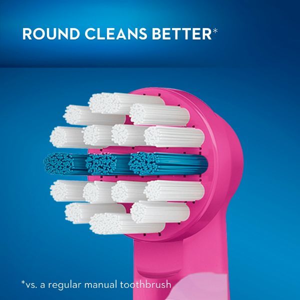 Oral-B Disney Frozen Characters Kids Electric Replacement Toothbrush Heads (Pack of 2), 1 piece Buy at Indicrest Image 3