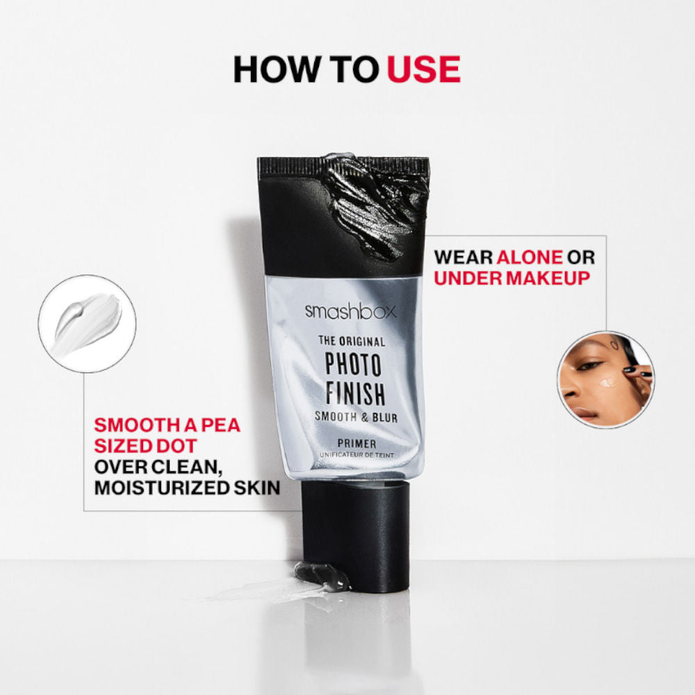 Smashbox The Original Photo Finish Smooth & Blur Primer with Vitamin A & E - Jumbo Size, 50ml