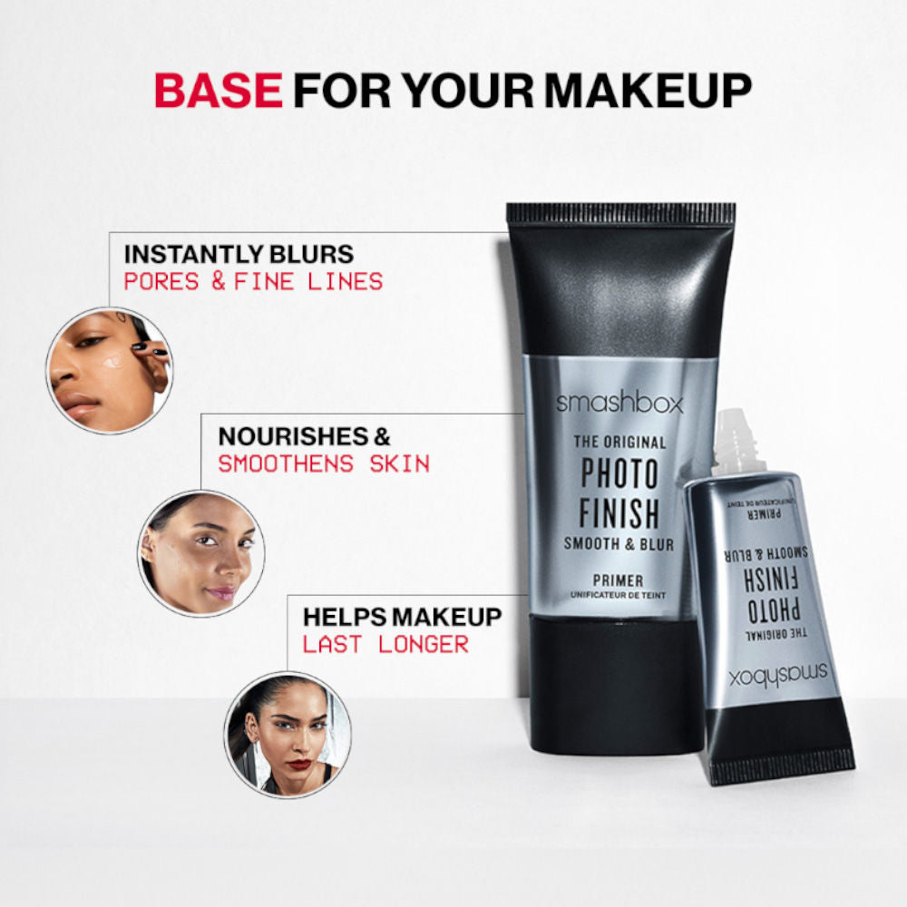Smashbox The Original Photo Finish Smooth & Blur Primer with Vitamin A & E - Travel Size, 10ml