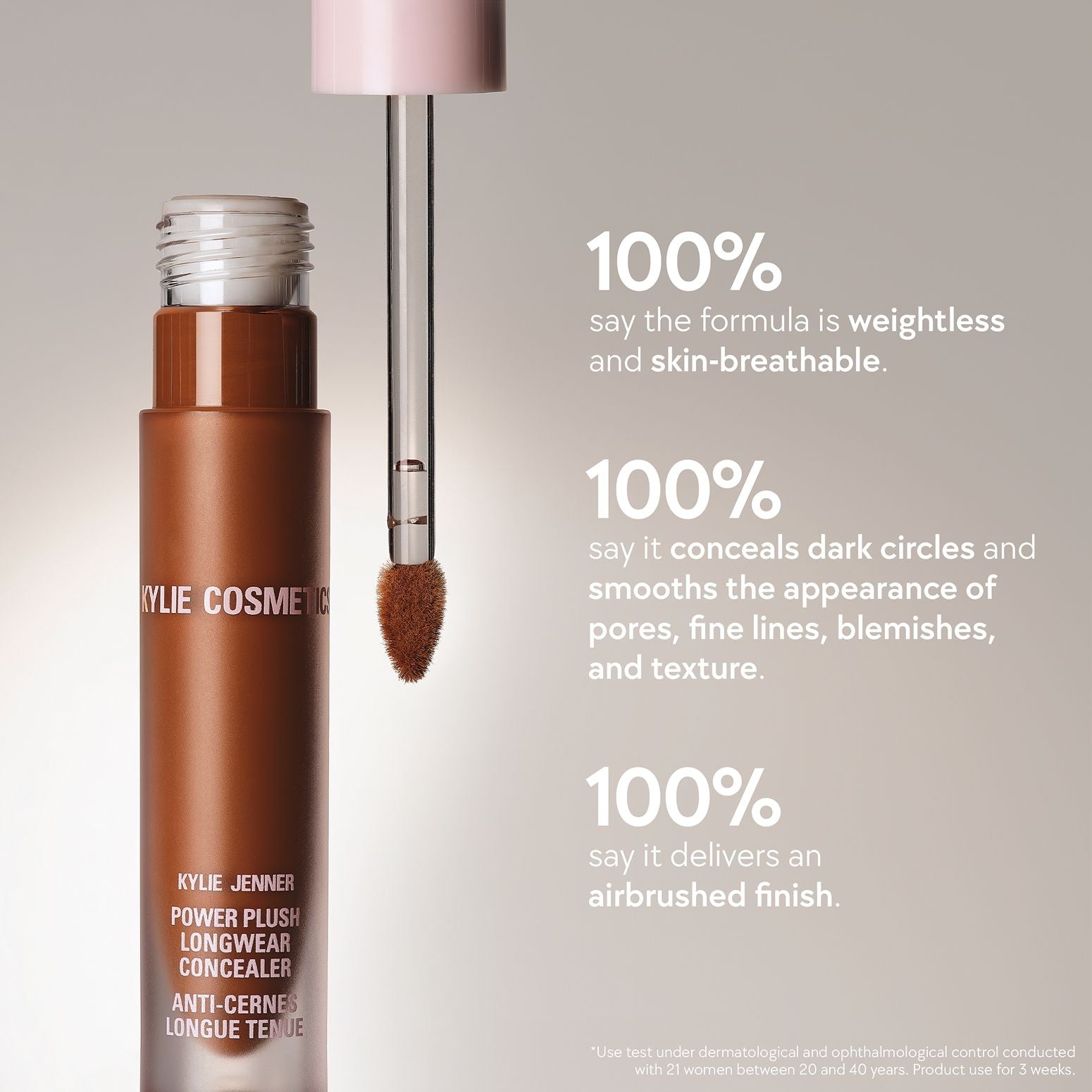 Kylie Cosmetics Power Plush Longwear Concealer - 5N, 5ml