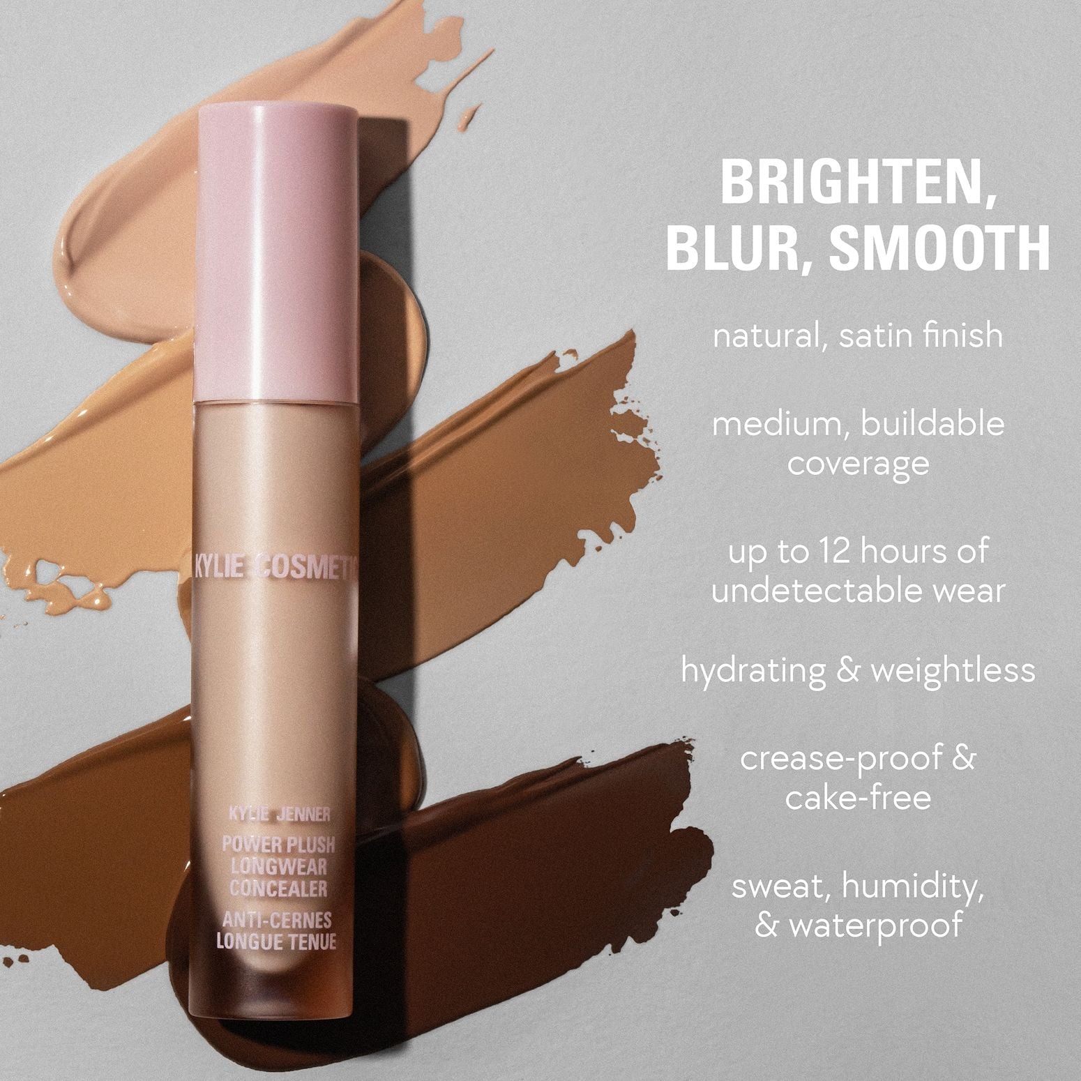 Kylie Cosmetics Power Plush Longwear Concealer - 5N, 5ml