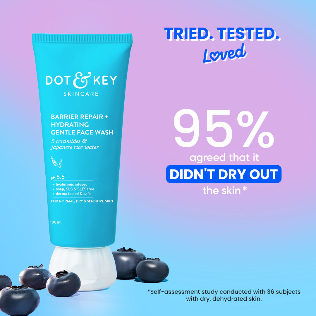 Dot & Key Barrier Repair Gentle Hydrating Face Wash, 175ml Buy at Indicrest Image 5