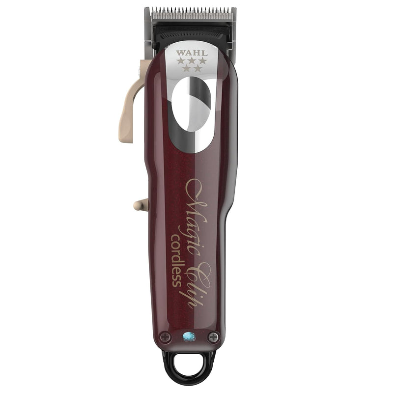 Wahl Magic Clip Clipper, 08148-324 Cordless India Professional Magic Clipper; 0.5-1.2 mm cutting lengths; 90 minute run time; Maroon Buy at Indicrest