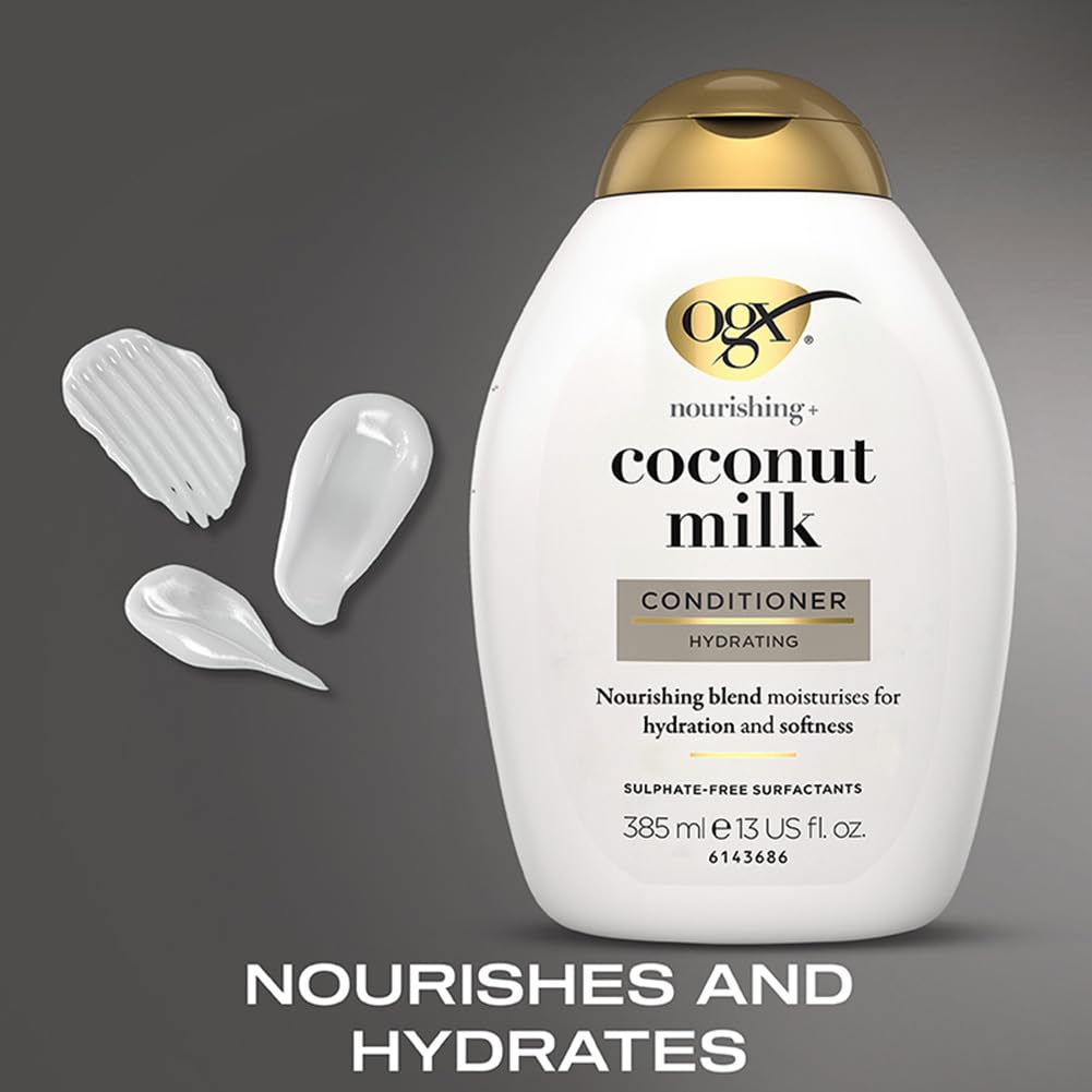 OGX Coconut Milk Conditioner, 385ml Buy at Indicrest Image 4