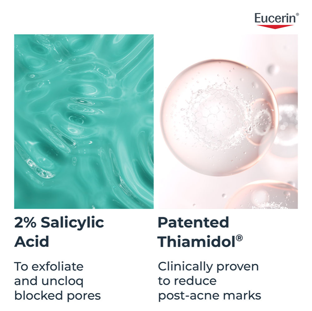Eucerin Dermopurifyer Oil Contrl 3X Effect Face Serum-Thiamidol & Salicylic Acid For Acne-Prone Skin, 40ml