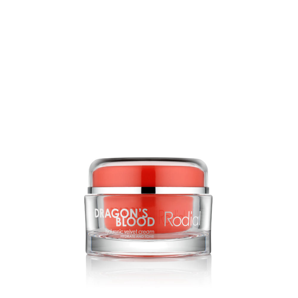 Rodial Dragon's Blood Hyaluronic Velvet Cream-Glow, Plump & Hydrate with Hyaluronic Acid & Squalane, 50ml, Buy from Indicrest
