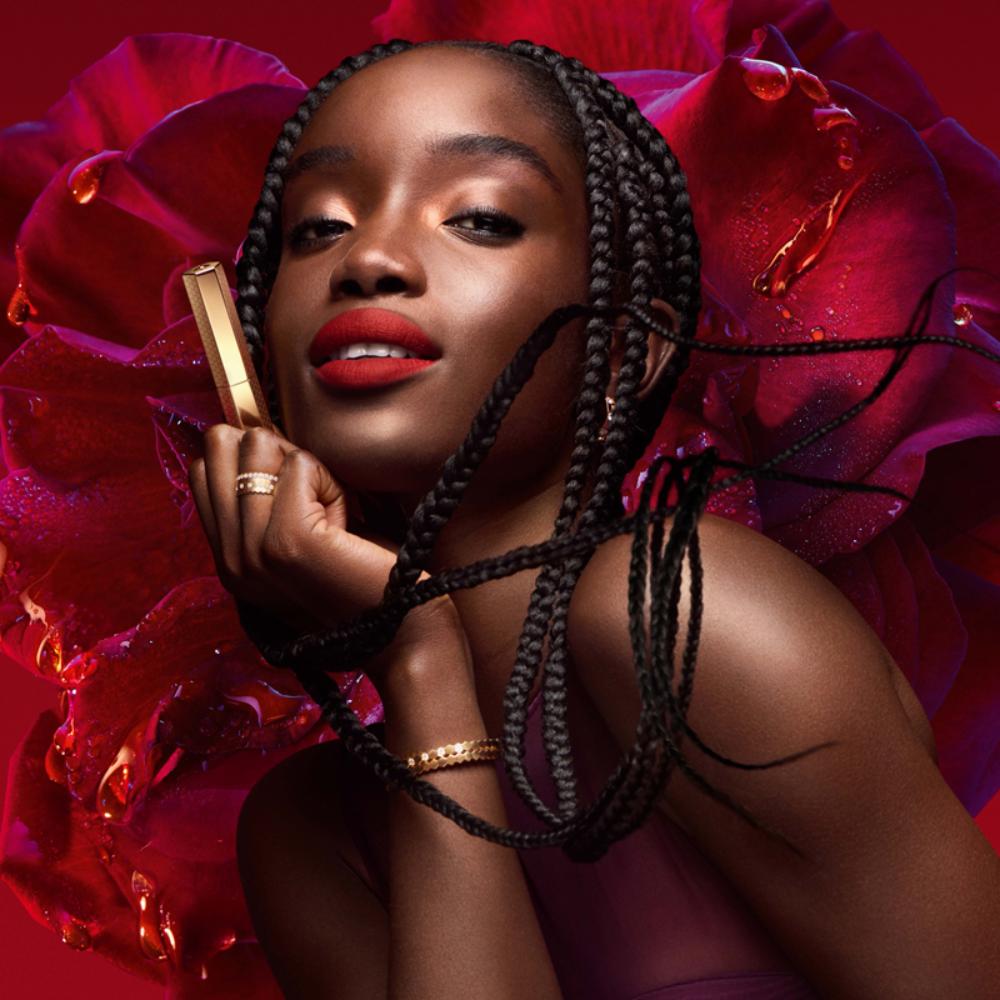 Guerlain Kisskiss Honey-Infused Intense Lipstick - 396 Peony Kiss, 1.85g