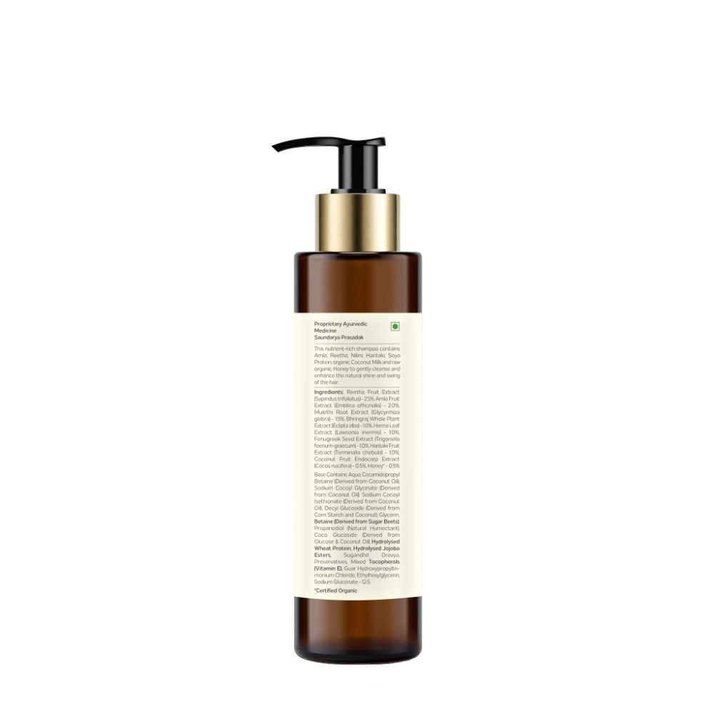 Forest Essentials Hair Cleanser Amla Honey & Mulethi - Ayurvedic Shampoo For Dry Hair Sulphate Free, 200ml