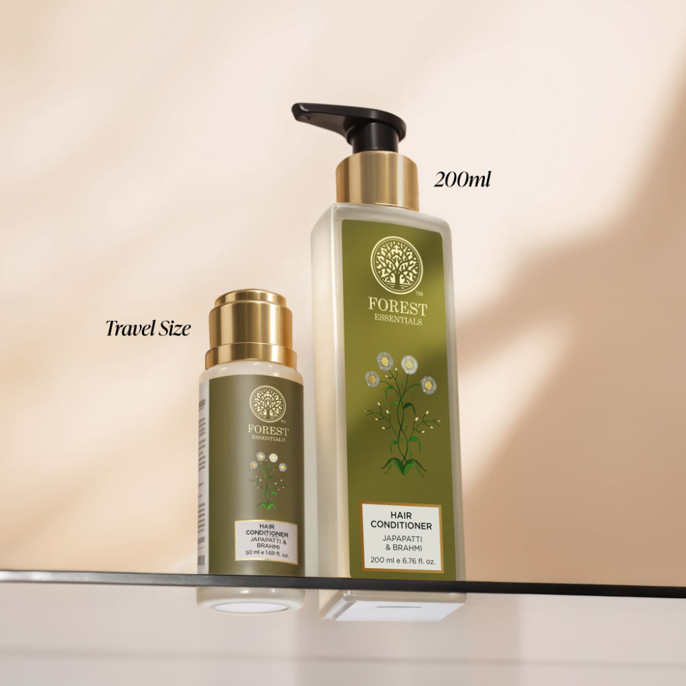 Forest Essentials Hair Conditioner Japapatti & Brahmi - Ayurvedic, Natural - Sulphate Free, 200ml
