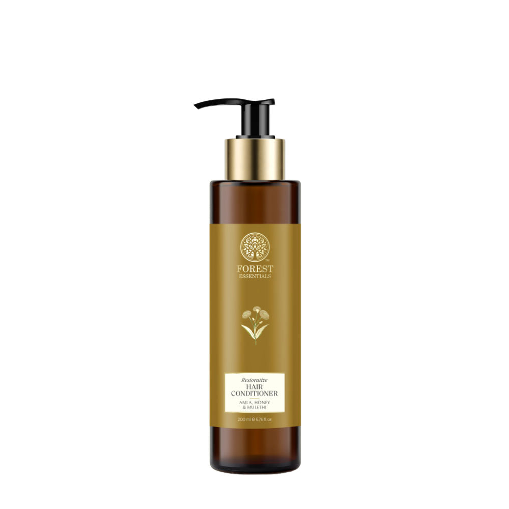 Forest Essentials Hair Conditioner Amla Honey & Mulethi - Ayurvedic, Natural - Sulphate Free, 200ml, Buy from Indicrest