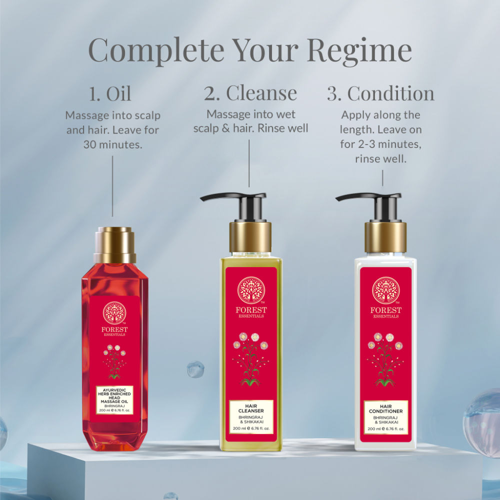 Forest Essentials Hair Conditioner Bhringraj & Shikakai - Ayurvedic, Natural - Sulphate Free, 50ml