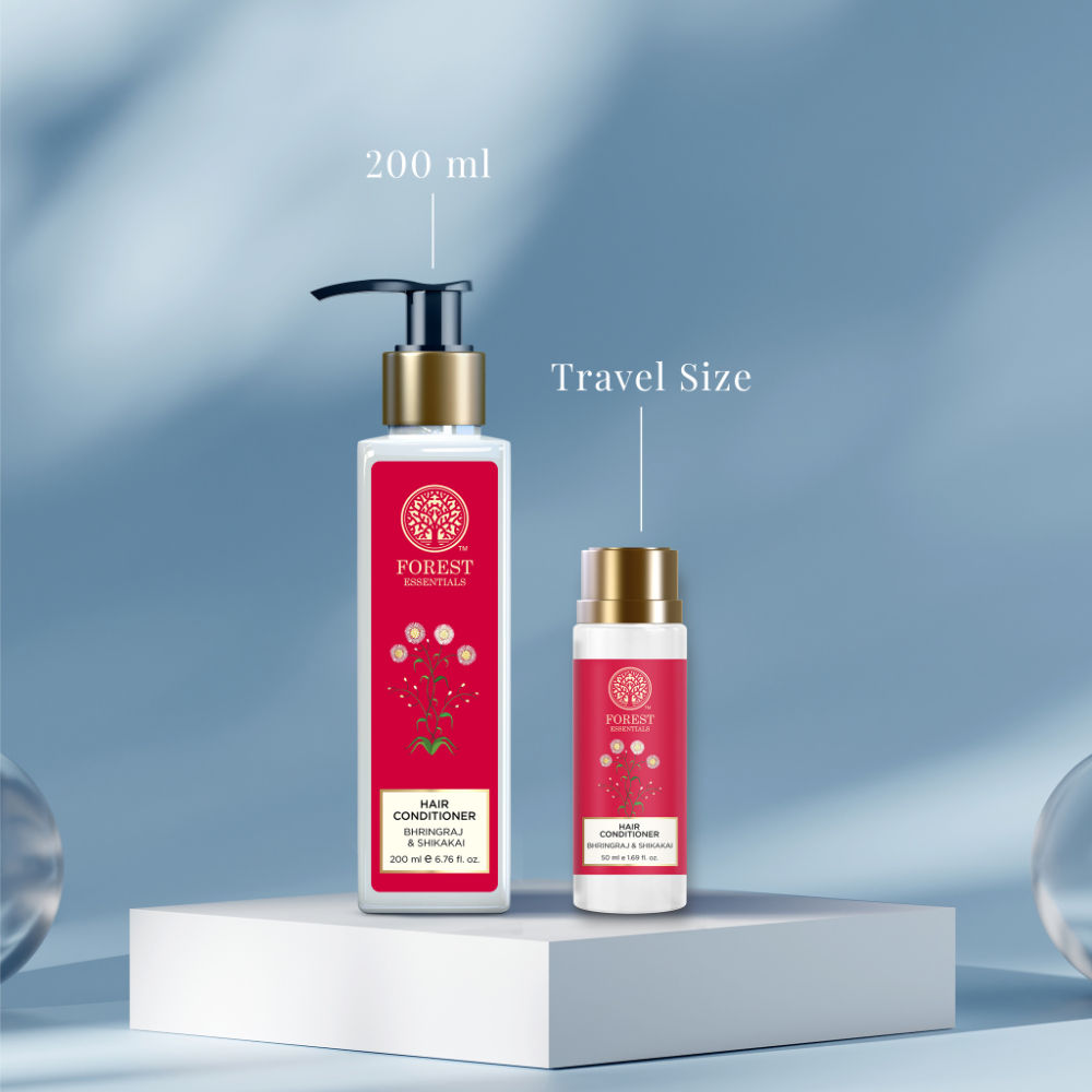Forest Essentials Hair Conditioner Bhringraj & Shikakai - Ayurvedic, Natural - Sulphate Free, 50ml