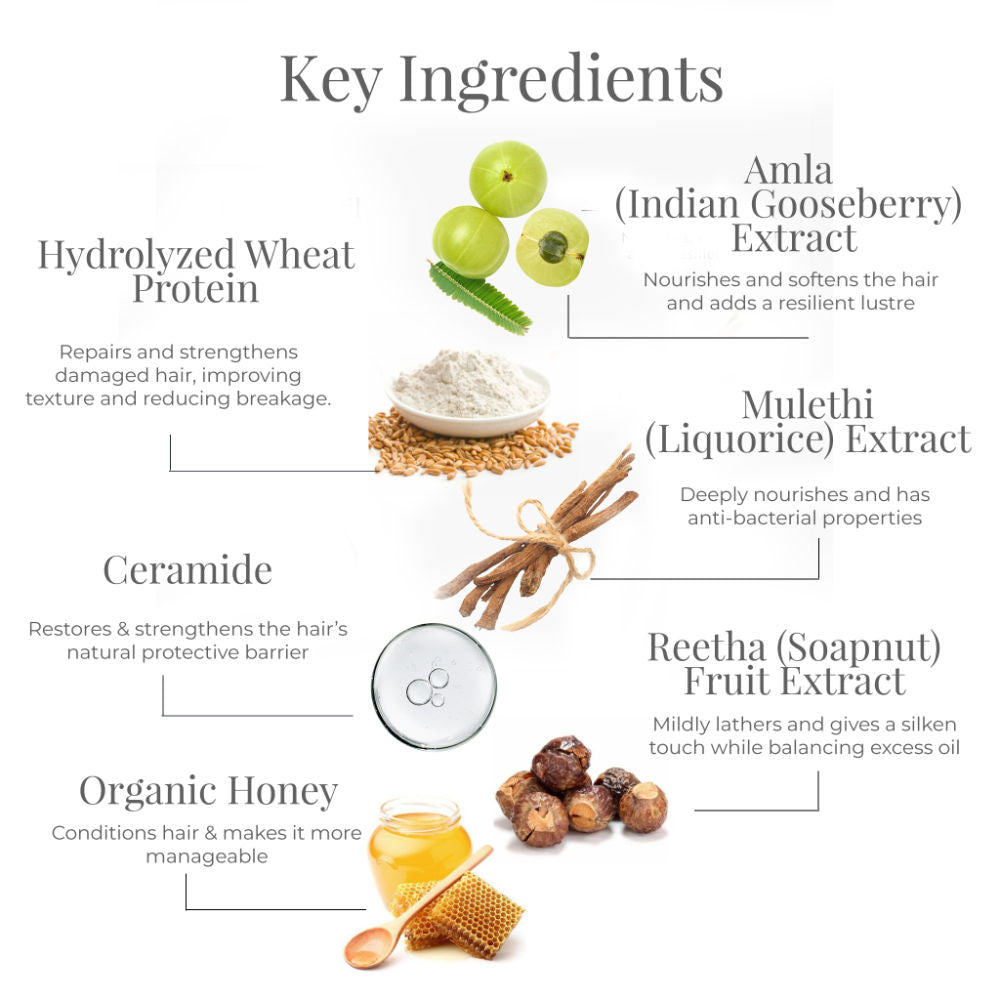 Forest Essentials Hair Conditioner Amla Honey & Mulethi - Ayurvedic, Natural - Sulphate Free, 50ml