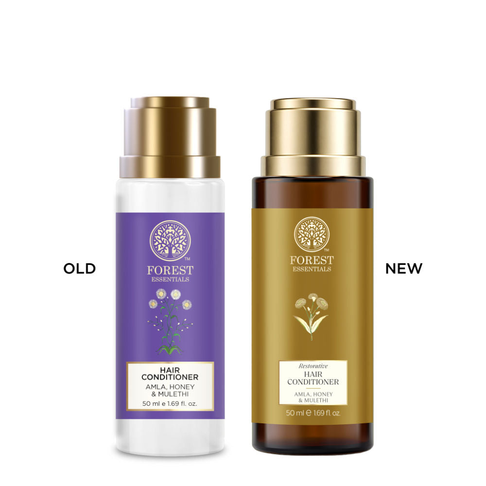 Forest Essentials Hair Conditioner Amla Honey & Mulethi - Ayurvedic, Natural - Sulphate Free, 50ml