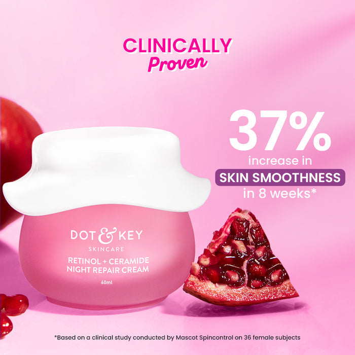Dot & Key Retinol Night Repair Cream with Ceramides, 60ml Buy at Indicrest Image 7