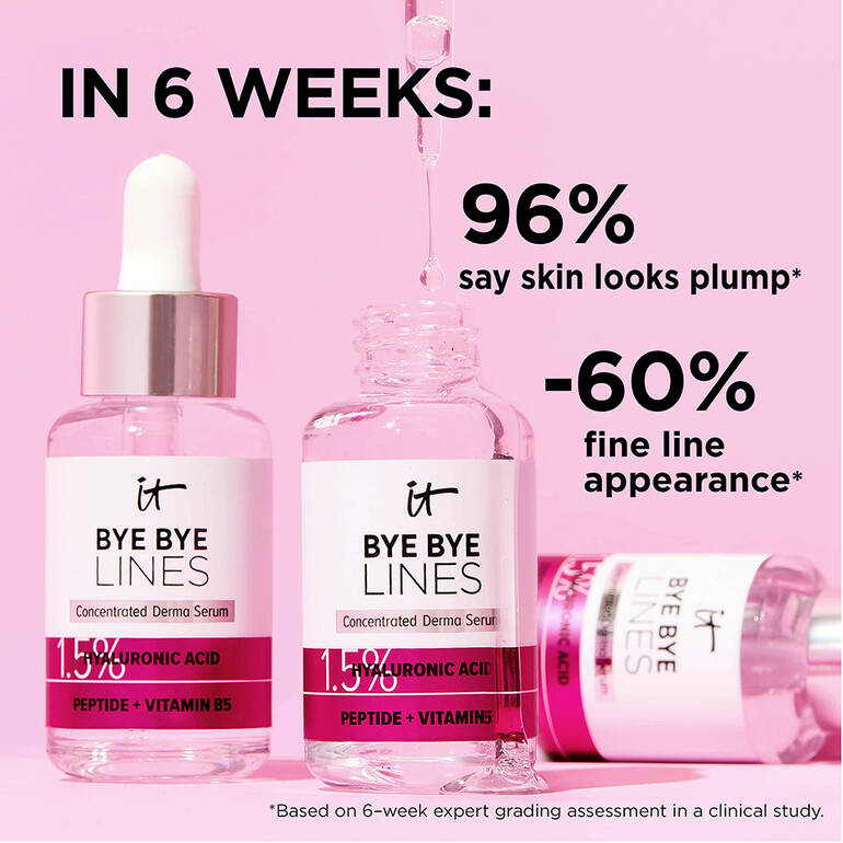 IT COSMETICS Bye Bye Lines Hyaluronic Acid Serum, 30ml