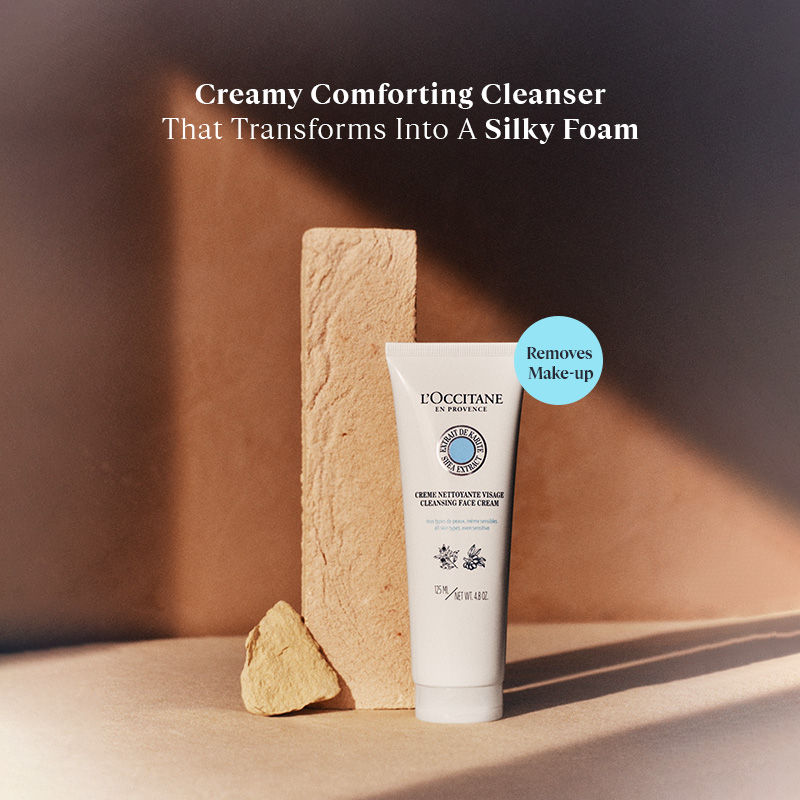 L'Occitane Shea Butter Cleansing Cream, 125ml