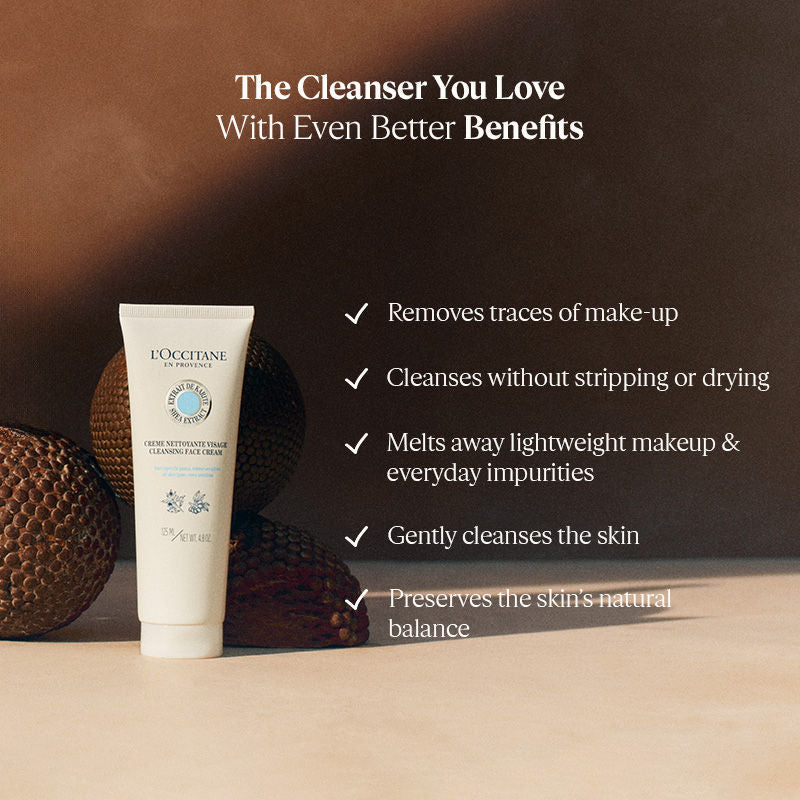 L'Occitane Shea Butter Cleansing Cream, 125ml