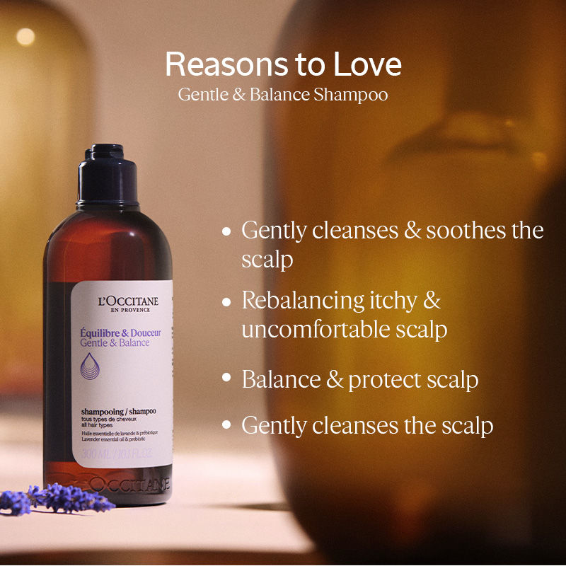 L'Occitane Gentle & Balance Micellar Shampoo, 500ml