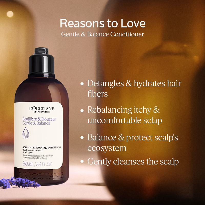 L'Occitane Gentle & Balance Conditioner, 250ml