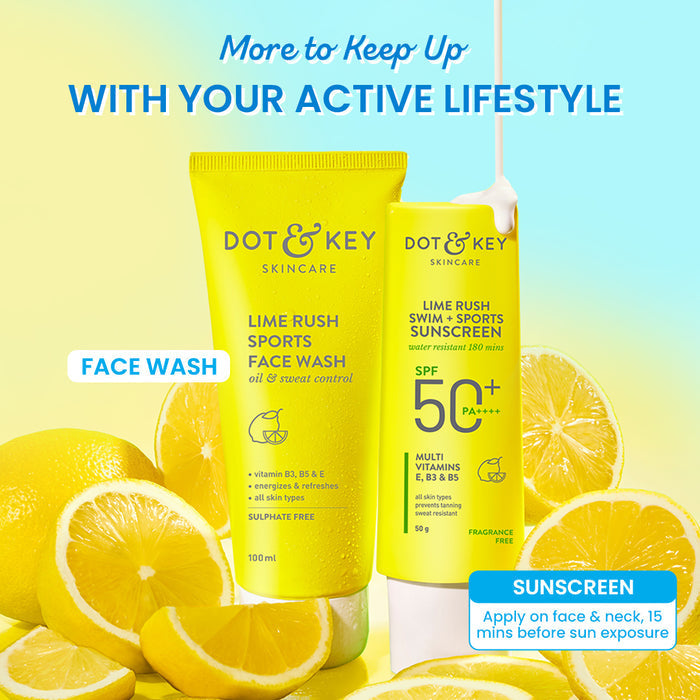 Dot & Key Lime Swim Sports Sunscreen SPF50+, 50g - Indicrest Buy at Indicrest Image 7