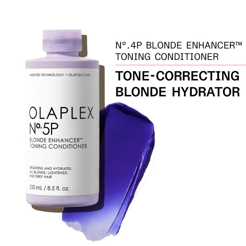 Olaplex No.5P Blonde Hair Hydrating & Brightening Purple Toning Conditioner, 250ml, Buy from Indicrest
