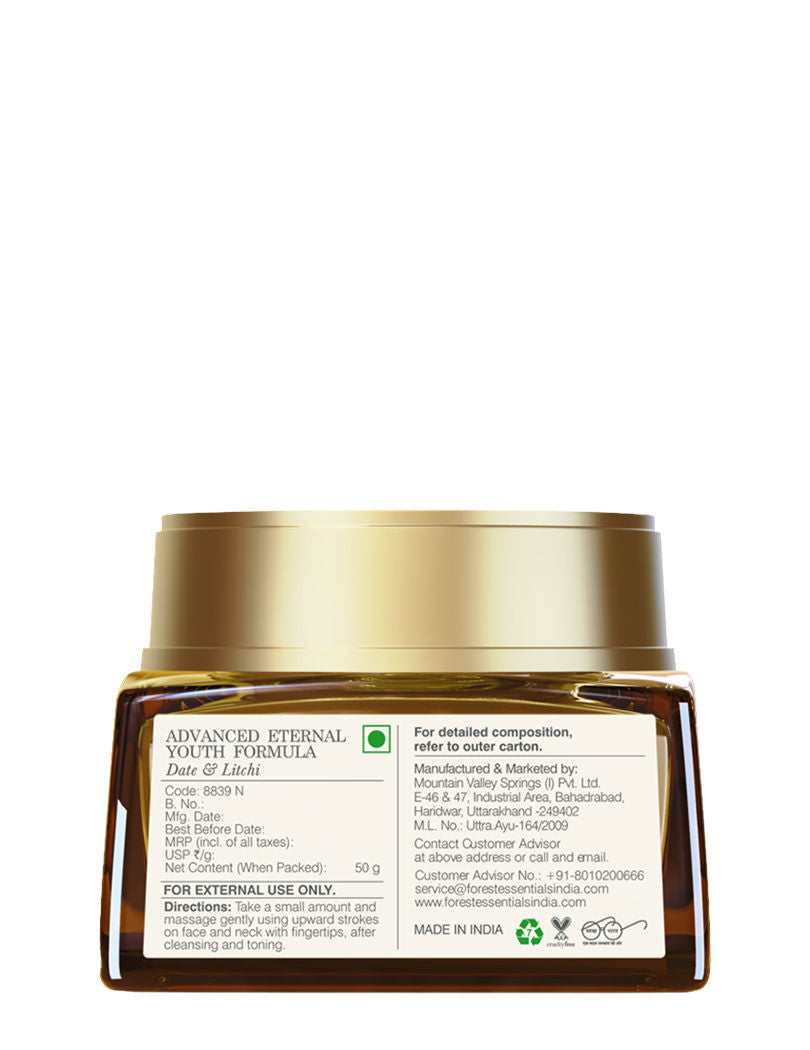 Forest Essentials Advanced Eternal Youth Formula Date & Litchi, 50g