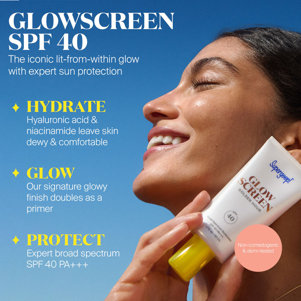 Supergoop Glowscreen SPF 40 PA+++ - Golden Hour, 50ml