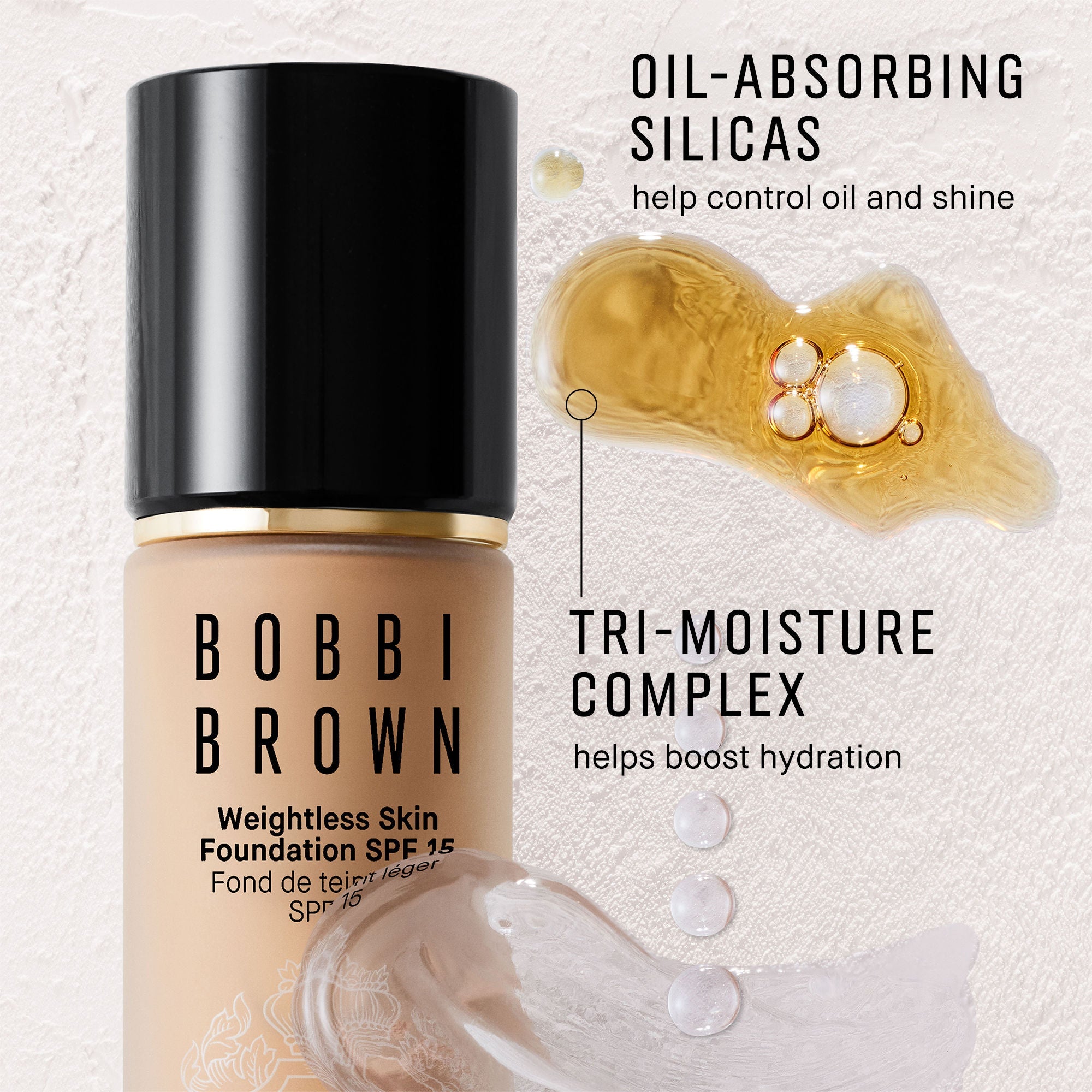 Bobbi Brown Weightless Skin Natural Matte Finish Foundation SPF 15 - Natural, 30ml