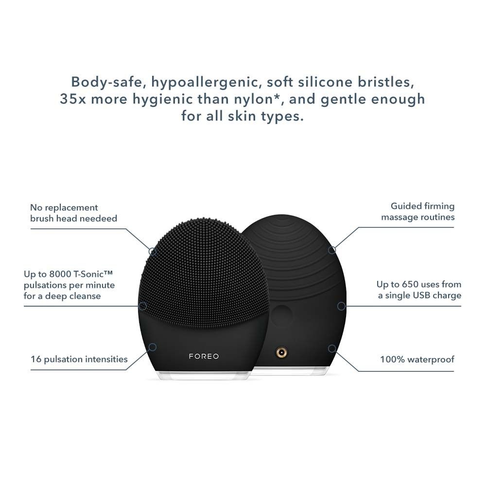 FOREO LU 3 Men Facial Cleansing Device, 1 pcs