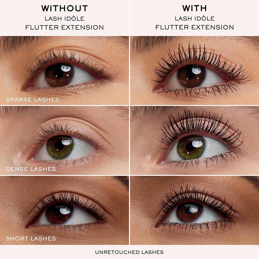 Lancome Lash Idole Flutter Extension, Lengthening & Lightweight Mascara(01-TRUE BLACK, 8.5ml