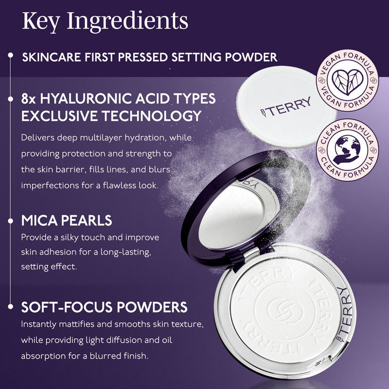By Terry Hyaluronic Pressed Hydra Powder - Travel Size, 2.5g