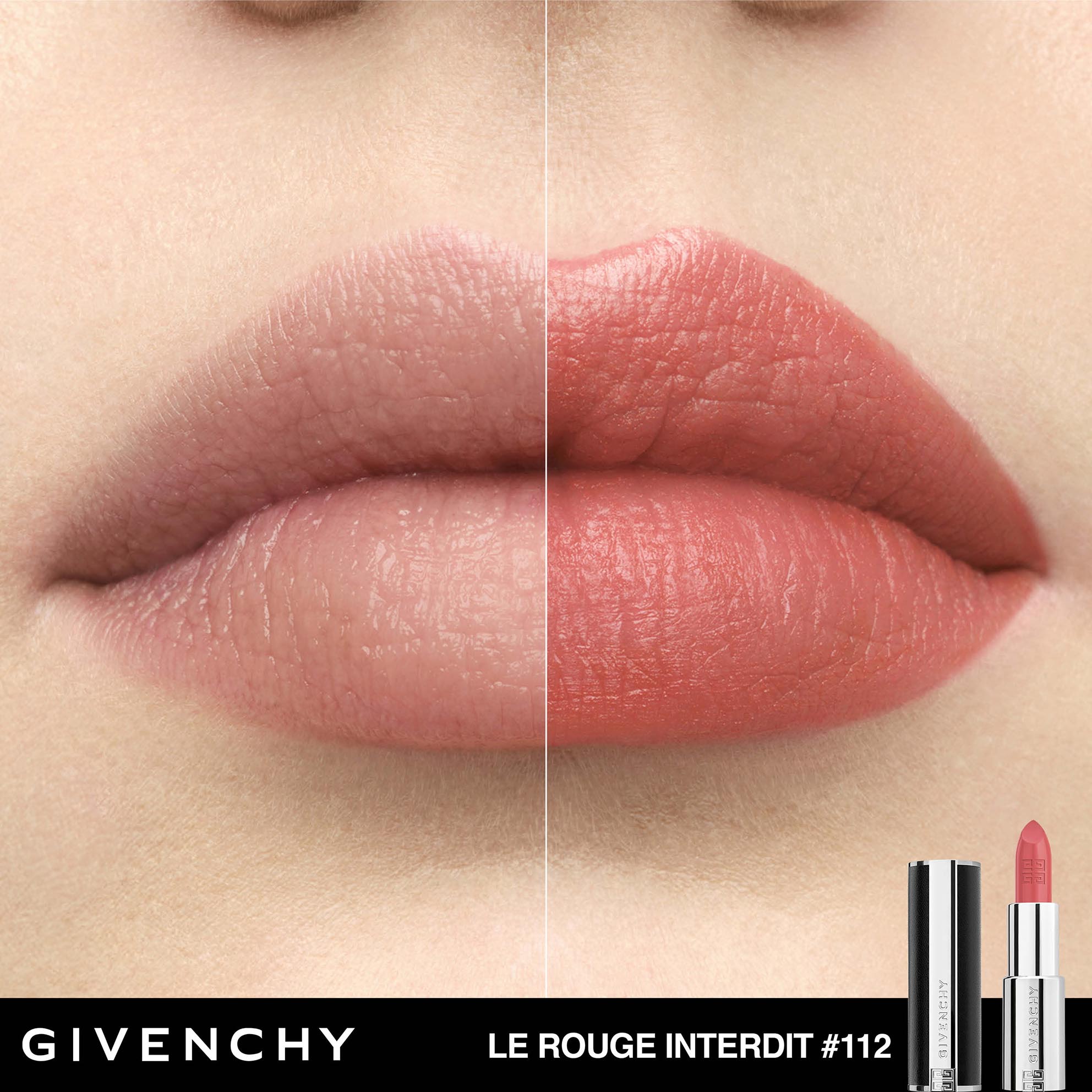 Givenchy Le Rouge Interdit Intense Silk - N229 Rose Fane, 3.4 g