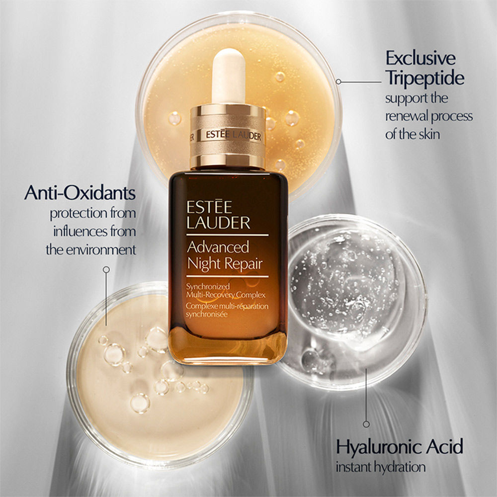 Estee Lauder P.M Routine Kit, Advanced Night Repair Serum & Eye Gel Cream, 35ml