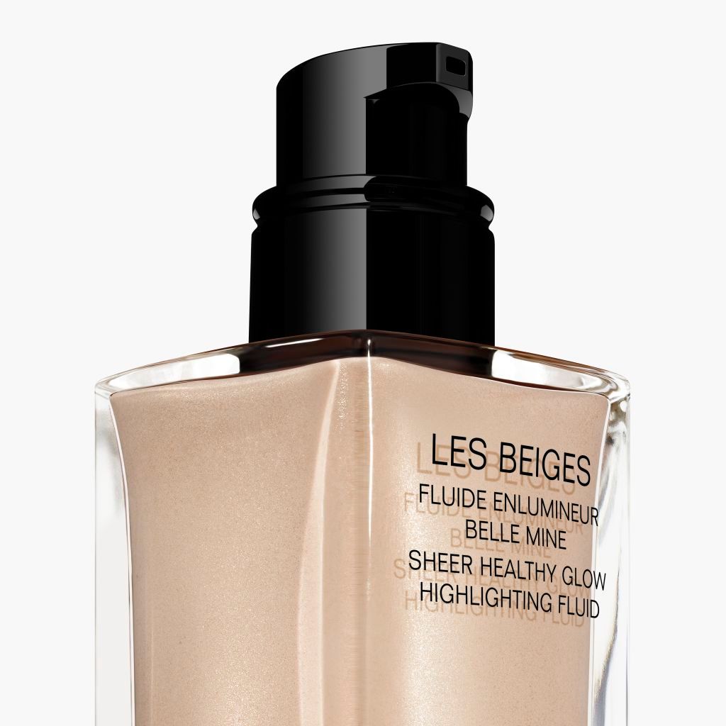 CHANEL LES BEIGES FLUID SHEER FLUID HIGHLIGHTER FOR FACE AND BODY - PEARLY GLOW, 30ml