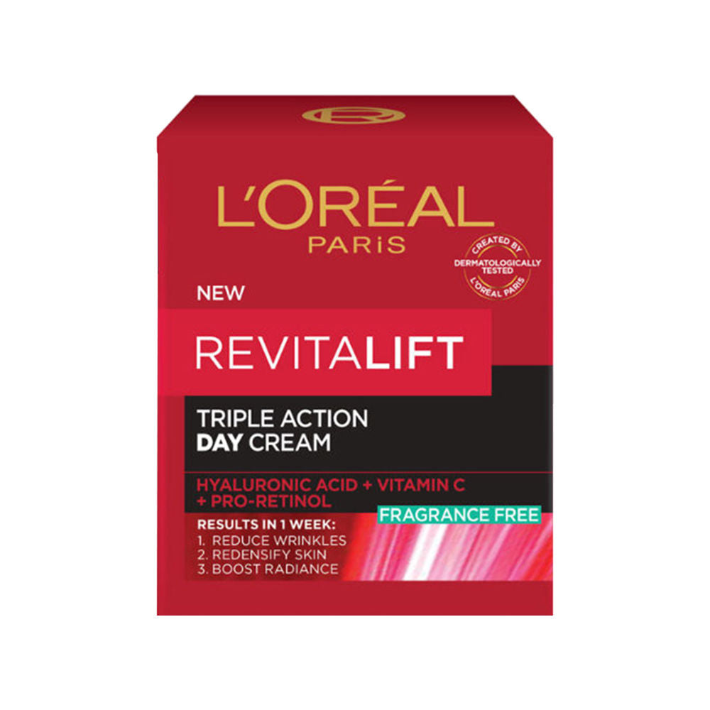 L'Oreal Paris Revitalift Laser X3 Day Cream With Pro-Retinol, 50ml Buy at Indicrest Image 2