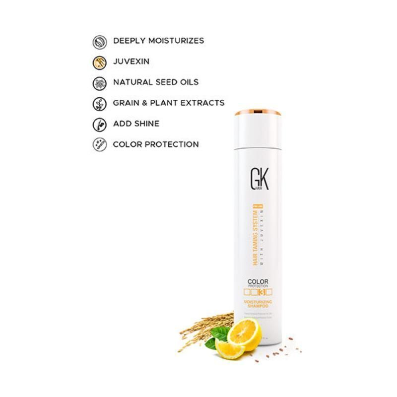GK Hair Moisturizing Color Protection Shampoo With Nourishing Juvexin- Repairs Dry & Damaged Hair, 300ml