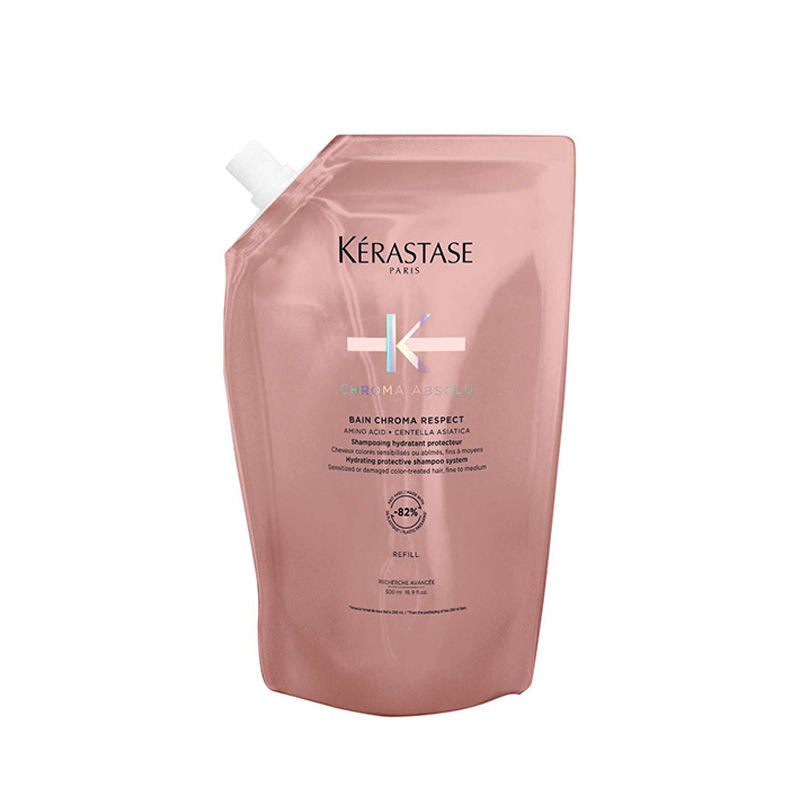 Kérastase Chroma Absolu Respect Shampoo For Colour Protection,Sulphate-Free, 500ml