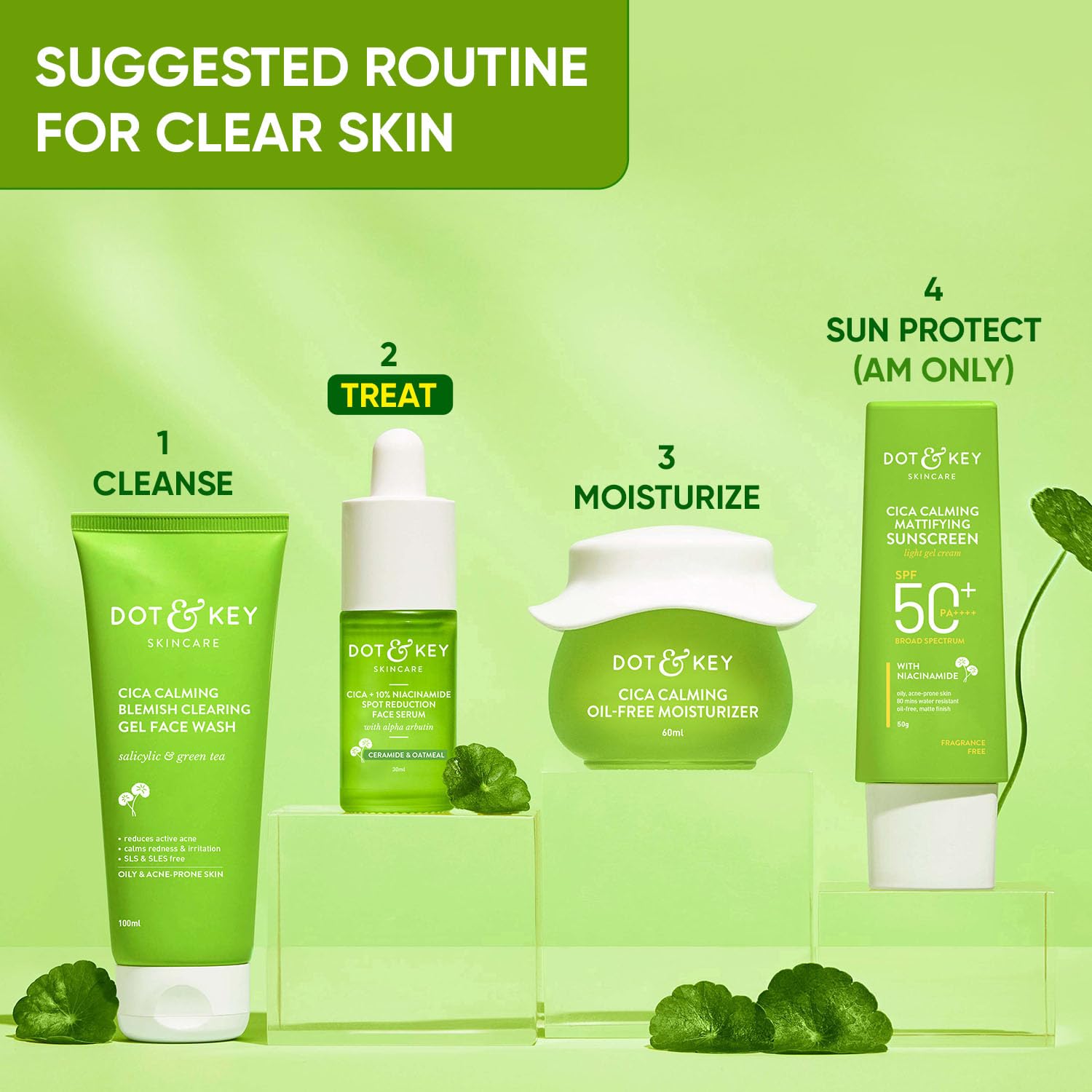 Dot & Key Cica Cactus 2% Salicylic Acid Skin Clearing Serum, 30ml - Indicrest Buy at Indicrest Image 5